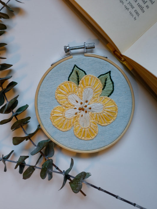 Lemon Blossom Embroidery